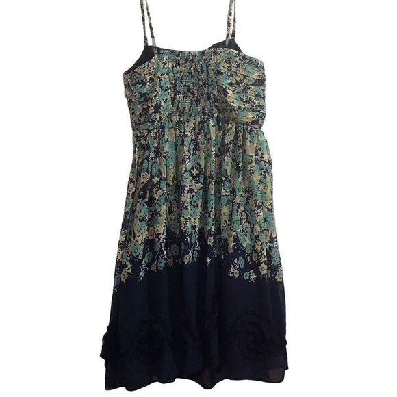 Lauren Conrad Spaghetti Strap Dress Ruffles at Hem - Picture 3 of 15